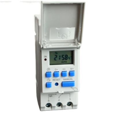 China AC 220V Digital LCD Power Timer Programmable Time Switch Relay 16A for sale