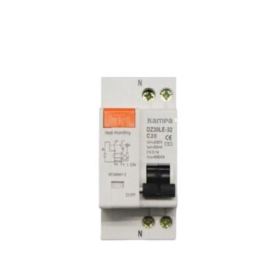 China Electrical Circuit Breaker 2 Poles Etn With Leakage Protection for sale