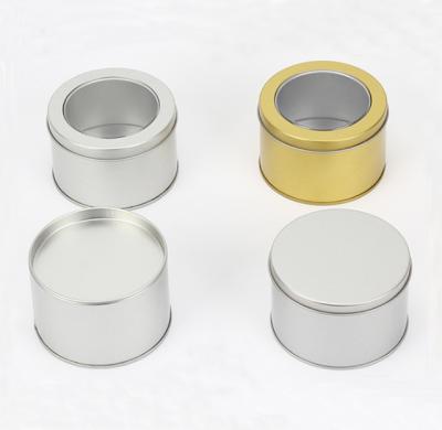 China Recyclable Chinese Supplier Sales Silver Metal Lid Mini Round Tin Box For Mints for sale