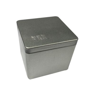 China Best Selling Luxury Square Tin Boxes Gift Tin Boxes Tea Tin Packing Metal Box For Watch Packaging for sale