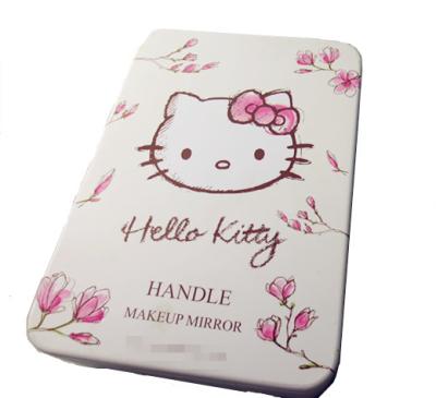 China Recyclable Improvement Design Rectangle Decorative Hello Kitty Tin Box With Hinge Lid For Makeup for sale