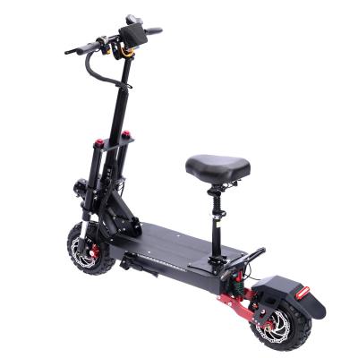 China 60v 5600w Dual Motor Unisex Fast Foldable Electric Scooter Cheap Price for sale