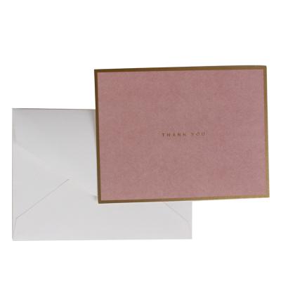 China China Printing Business Cards Exquisite Paper Thank You Jewelry/Gift/Cosmetic Packaging Craft Paper Cards for sale