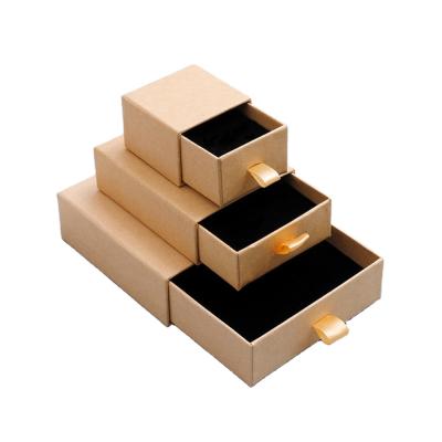 China Recyclable Personalized Eco Friendly Cardboard Luxury Jewelry Packaging Drawer Sliding Box for sale