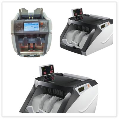 China TWD NPR MMK Cash Sorter Machine Small Money Counter Machine with LCD display for sale