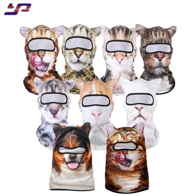 China JOINT Face Cover 3D Print Face Cover Protective Headwear UV Quick Dry Magic Scarf Bandanas Full Animal Balaclava for sale