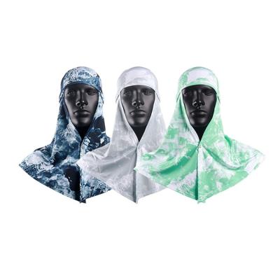 China Cooling Printing Face Mask Face Mask Summer Sports Logo Wind Dust Protective Scarf Headwear Waterproof Custom Neck Cuff for sale