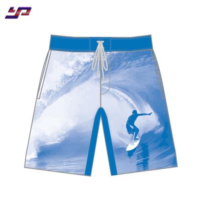 China Anti-UV Design Your Own Logo Sublimation Printing Custom Made Mens Stretch Board Shorts for sale