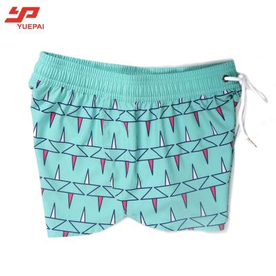 China 2021 Custom Women Anti-UV Beach Wear Swimsuit Custom Sublimated Board Shorts for sale