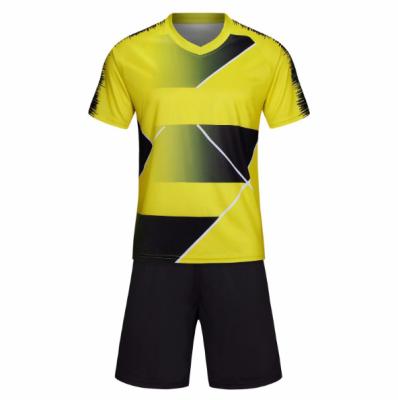 China 2021The latest design of the sets sports football shirt fashionable men's clothing suit football singlet for sale