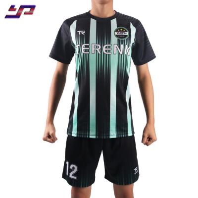 China Antibacterial Custom Size and Team Name Design Your Own Sublimation Soccer Jersey for sale