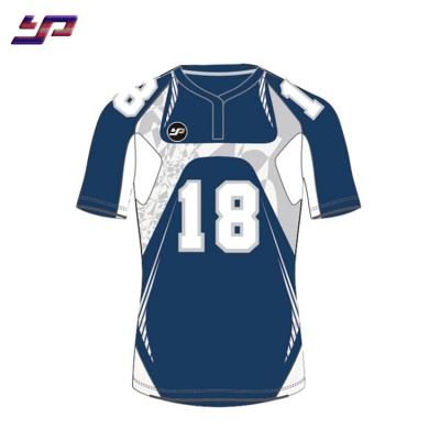 China Custom Antibacterial Free Design Rugby Jersey Mens Rugby Shirts With Sublimation for sale