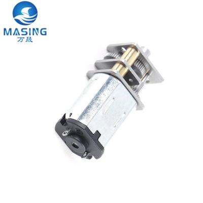 China N20 DC Gear Motor 12V 2000 Rpm High Torque DC Motor With Gearbox for sale