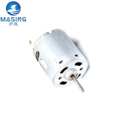 China RS-360 RS-365 DC motor 12V 18000rpm DC motor hoge snelheid voor haardroger Te koop