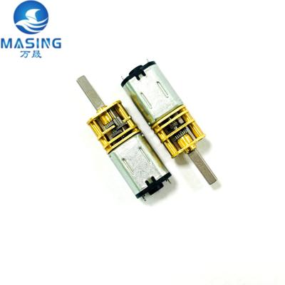 China Micro 10mm Gearbox Gear Motor  FF-M10  3V DC Gear Reduction Motor For Fan Brush for sale