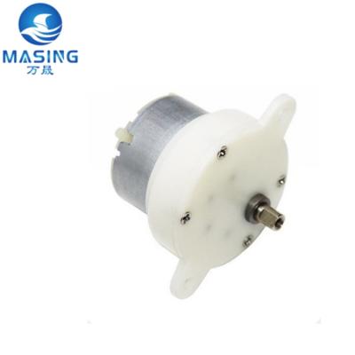 China JS500 Diameter 32mm Rf-500 Plastic Gearbox DC Reduction Motor 5V For Pet Feeder Motor for sale