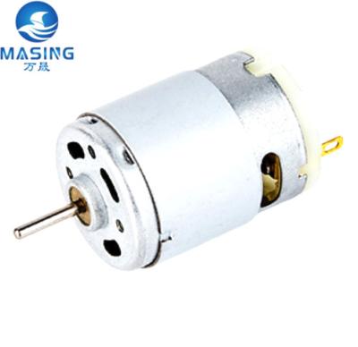 China Motor de alta potencia Micro DC RS-385 12V Motor de imán permanente para la bomba de agua de herramientas eléctricas en venta