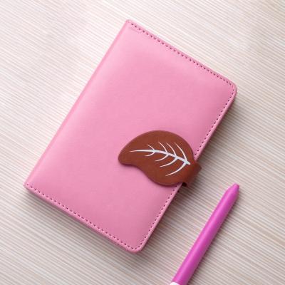 China High Quality Fashion Gifts Tree Closure A5 Journal Diary Planner PU Personalized Notebook Leather Cover for sale