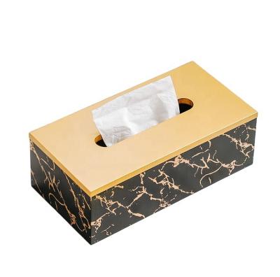 China Handmade Marbled High End Exquisite Leisure Textured Hot Selling Leather Cloth Boxes for sale