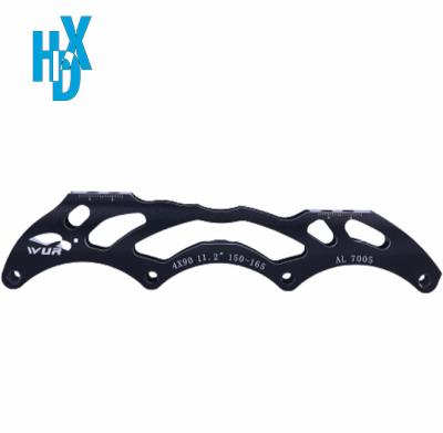 China Wholesale Sports Factory Aluminum Alloy 4*90mm Speed ​​Skate Replacement Inline Frames 7005 Without Wheels Bearings for sale