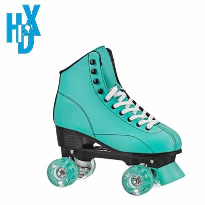 China Factory Hot Sale Adult Row Double Skates Indoor High Quality Roller Skates Adjustable Quad Roller Skates 35-44 for sale