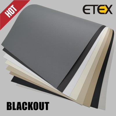 China ETEX Waterproof Blackout Perfect Single Blind Roll Fabric Window Cloth Roll Fabric for sale