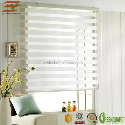 China Slat Office Curtains And Exquisite Day Night Zebra Roller Shade for sale