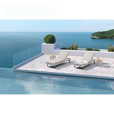 China Modern Relaxing Metal Aluminum Sofas Modern High End Outdoor Sun Brushed for sale