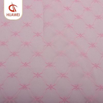 China Anti-Static horn jacquard mosquito net fabric for sale