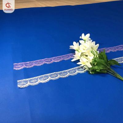 China Memory 4cm polyester lace trim for mosquito net for sale