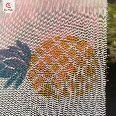 China Tear-Resistant print textile mesh net fabric for laundry bag for sale