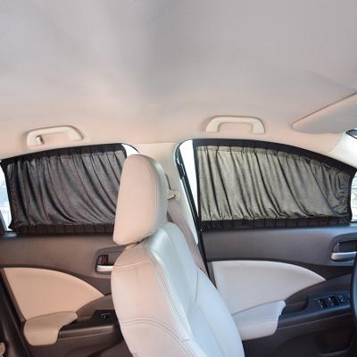 China Car Side Window Sunshade Car Rear Window Track Nylon Curtain for sale