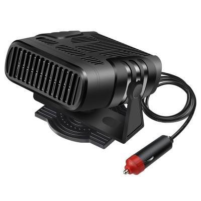 China ABS Factory Price Adjustable Winter 12V 24V Car Vehicle Air Purifier Heating Fan for sale