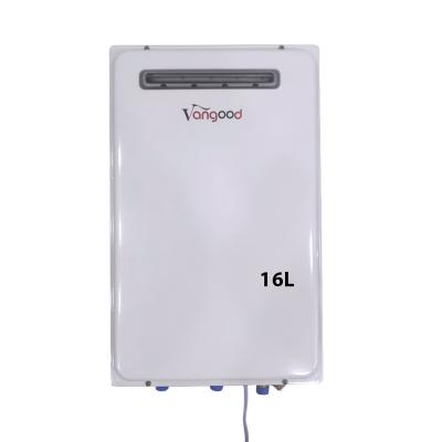 China 12 L Outdoor Hot Tg 32 Turbo Large 16l Instant Installation High Capacity External Gas Water Heater for sale