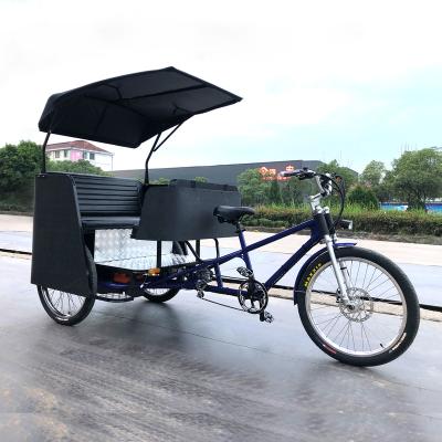 China New Model Passenger Electric Rickshaw , Ester Pedicab With LCD Display for sale