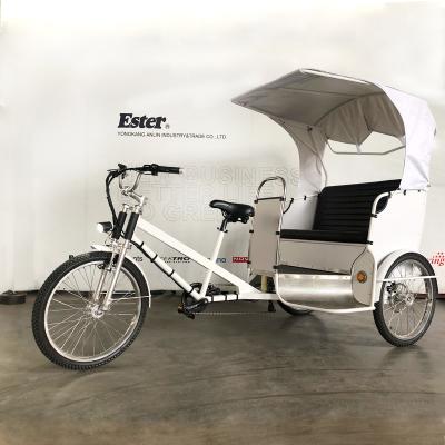 China 500W 48V electric rickshaw, three wheel passenger new style rickshaw for sale for sale