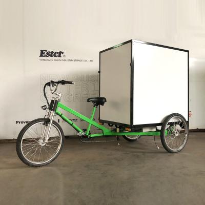 China Ester Electric Cargo Delivery Electric Cargo Trike / 3 Wheeler Electric Cargo Bike for sale