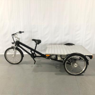 China Cargo ESTER Electric Flatbed Trike for cargo with new lines, high quality for sale