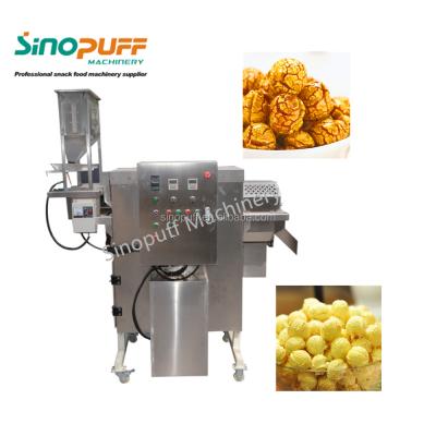 China Snack Factory Electricity / Gas Popcorn Making Machine / Popcorn Caramelizer / Popcorn Production Line for sale