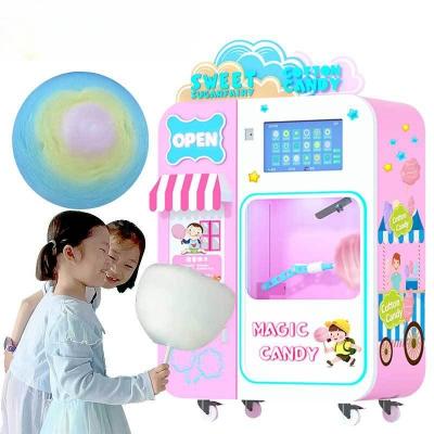 China 220V /110V Flower Cotton Candy Vending Machine for Concession Stands 2023 Best Seller for sale