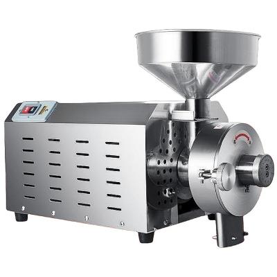 China Electric Grain Mill 220v Commercial Milling Machine 20-40KG/H Production Capacity for sale