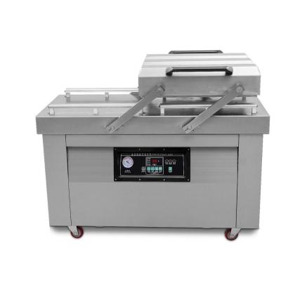 China Intelligent Control Double Chamber Vacuum Sealer for Commercial Flat Plate Packaging for sale