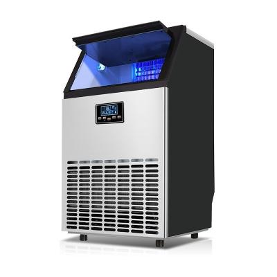 China 24.5 KG Commercial Ice Maker with Dual Cooling Systems Fast and Stable Ice Production for sale