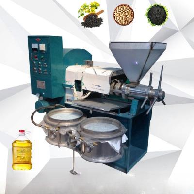 China High Oil Rate Simple Operation 1700*1300*1850mm Screw Oil Press Machine Large Output for sale