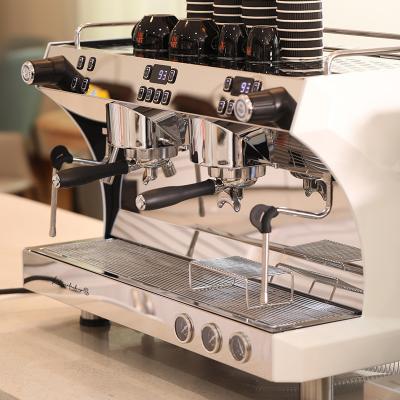 China Roestvrijstalen lichaam Professionele Espresso-machine met onafhankelijk multi-ketelsysteem Te koop