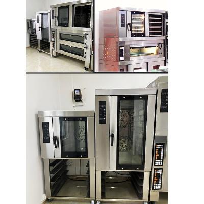 China High Production Professional Baking Ovens with Hot Air Circulation and Steam Deck for sale