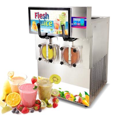 China 1 Tank Grote capaciteit Commerciële Bevroren Drank Slush Machine Bar Ice Smoothie Maker Te koop