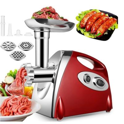 China 304 Stainless Steel Electric Sausage Stuffer for Commercial Frozen Meat Grinder Machine for sale