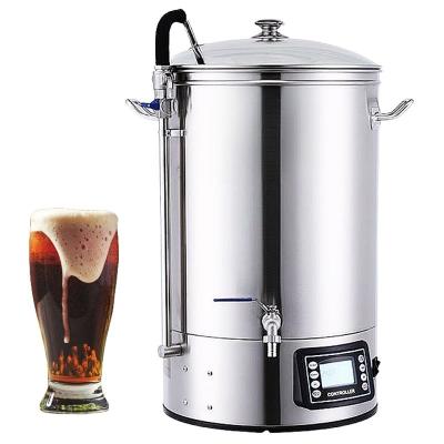 China Fermentação de 30 kg Equipamento de fabricação de cerveja em casa para máquina de destilação de cerveja artesanal à venda