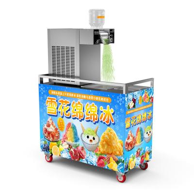 China 304 roestvrij staal commerciële Koreaanse vlokken sneeuw ijs scheermachine voor de verkoop in de voedselwinkel Te koop